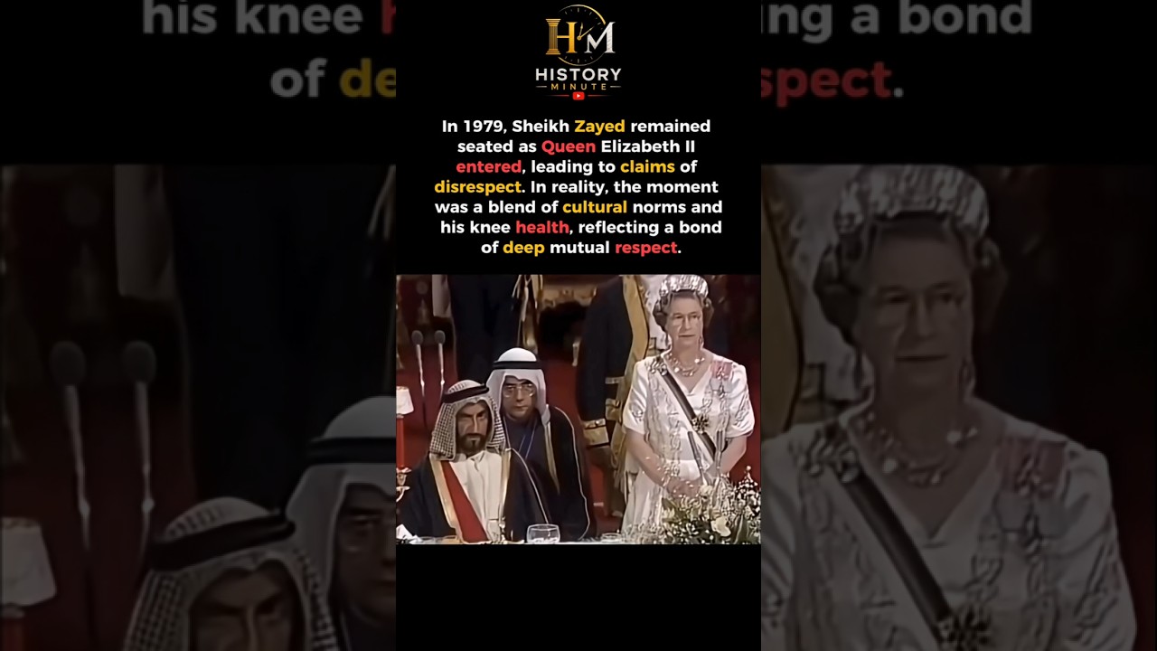 Sheikh Zayed Refused to Stand Up #shorts
