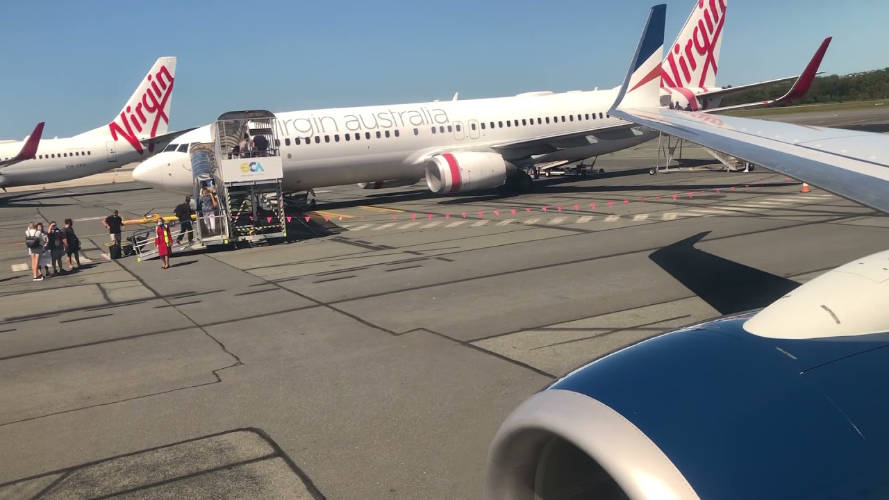 Rex B737-800 [VH-PAG] Gold Coast Pushback and Safety Audio