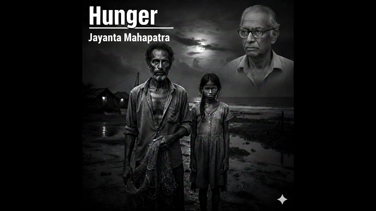 Indian English Literature | Jayanta Mahapatra | Poem | Hunger
