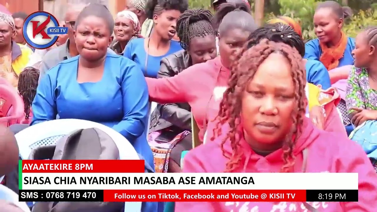 SIASA CHIA NYARIBARI MASABA ASE AMATANGA