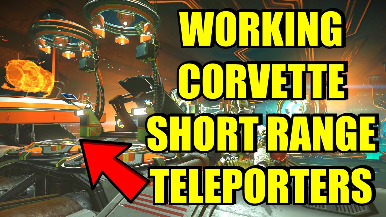 РАБОТАЕТ!!! - Телепорты ближнего действия для Corvette - Я исправил неисправимое - No Man's Sky