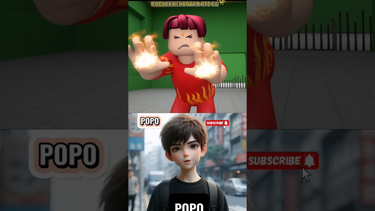 ROBLOX KEKUATAN API GG #roblox #robloxshorts #animation #kartun