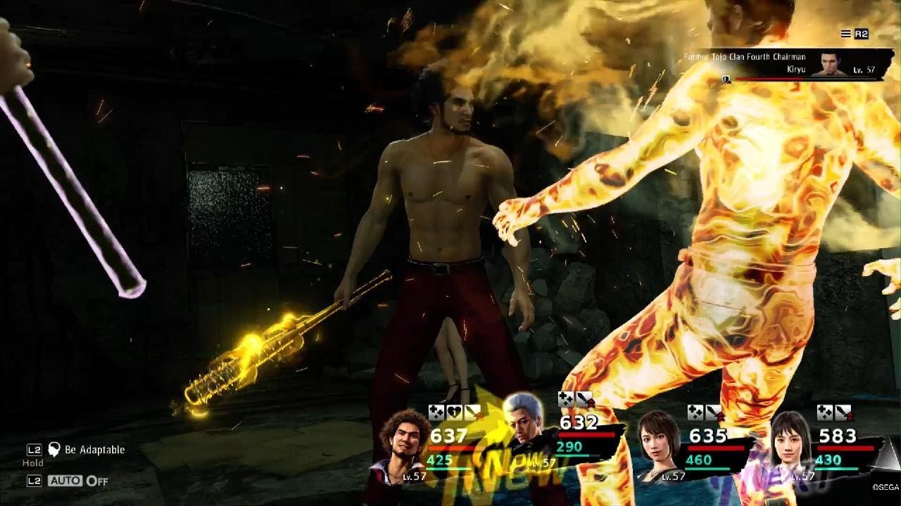 Yakuza: Like A Dragon - vs. Kiryu