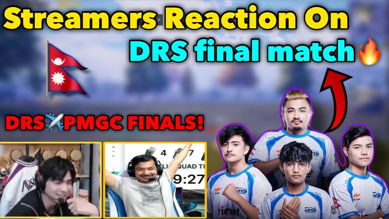 DRSxDELTA SAVED THE DAY❤️‍🔥| Streamers & Casters React On DRS Reaching PMGC 2022 Grand Finals🇳🇵!!