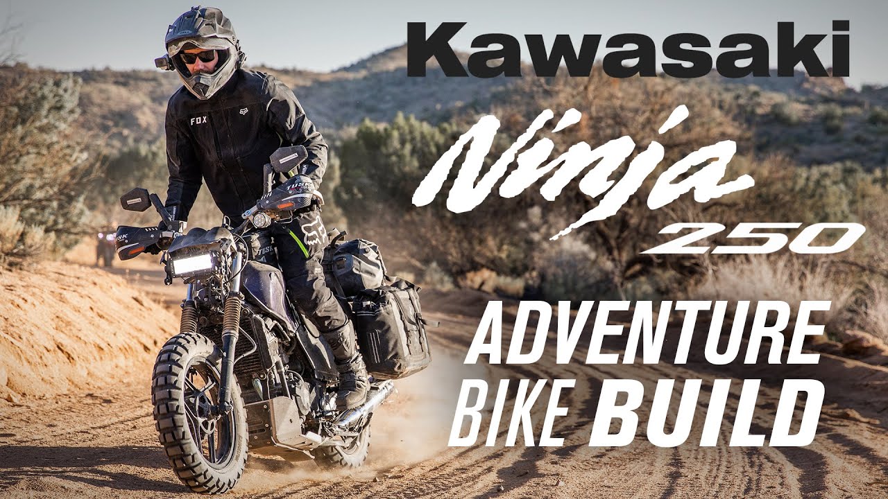 Сборка мотоцикла Kawasaki Ninja 250 Adventure 2005 года
