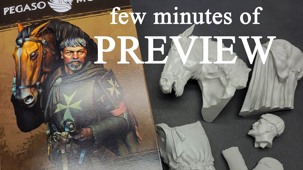 Preview - Pegaso Models - Knight Hospitaller XII Century