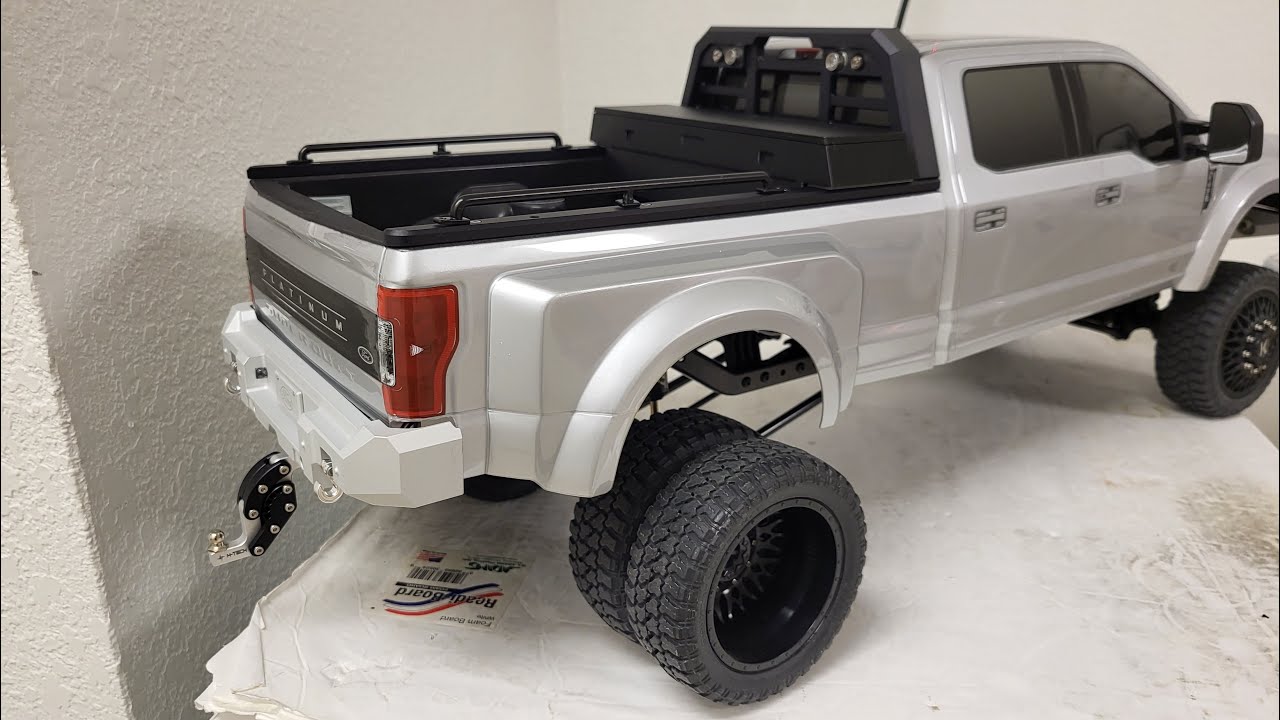H-TECH BedRack and ToolBox upgrades installed on my CEN Silver F450