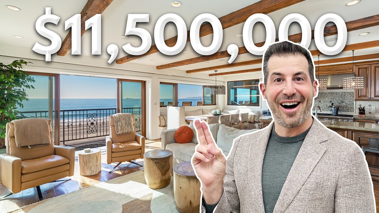 Touring a $11,500,000 Beach House