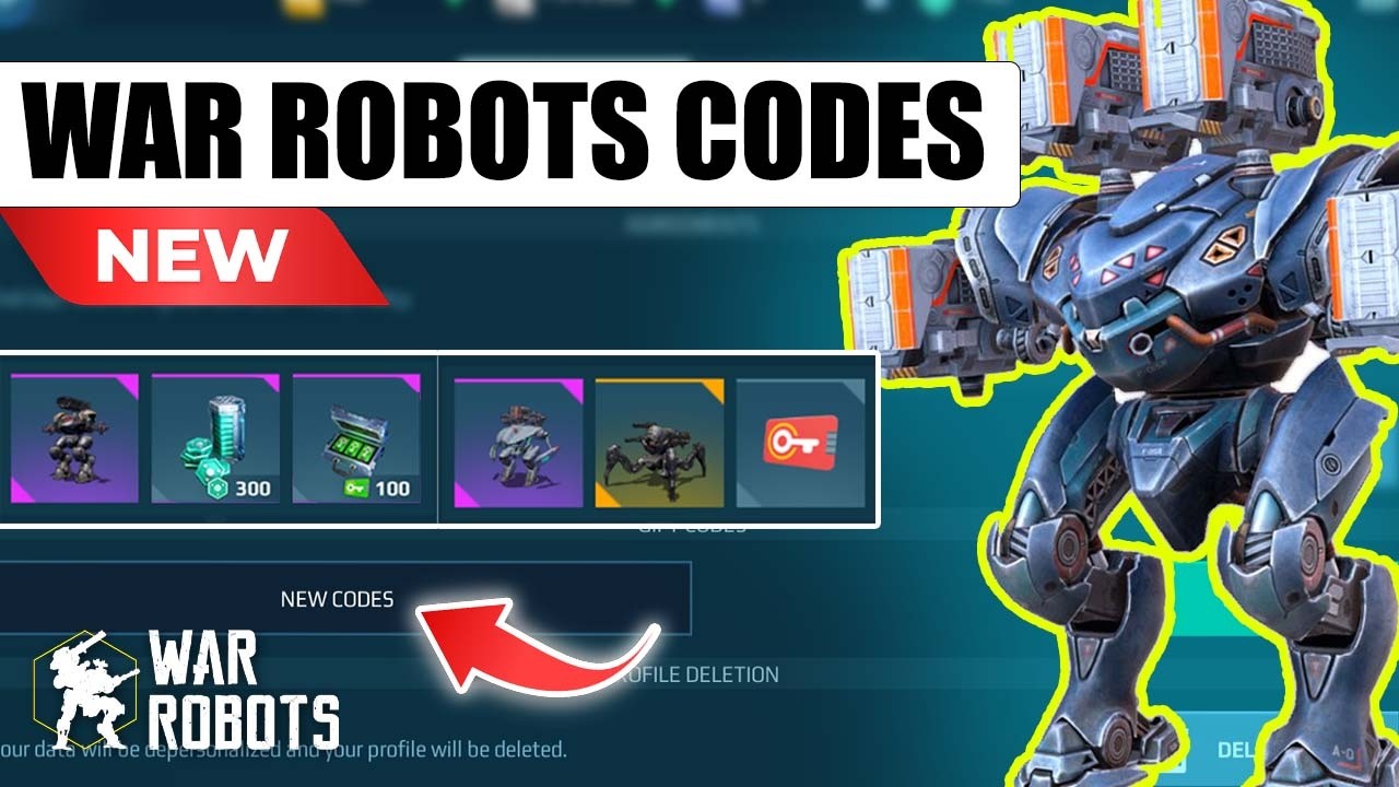 WAR ROBOTS CODES 2026 FREE REWARDS - WAR ROBOTS GIVEAWAY