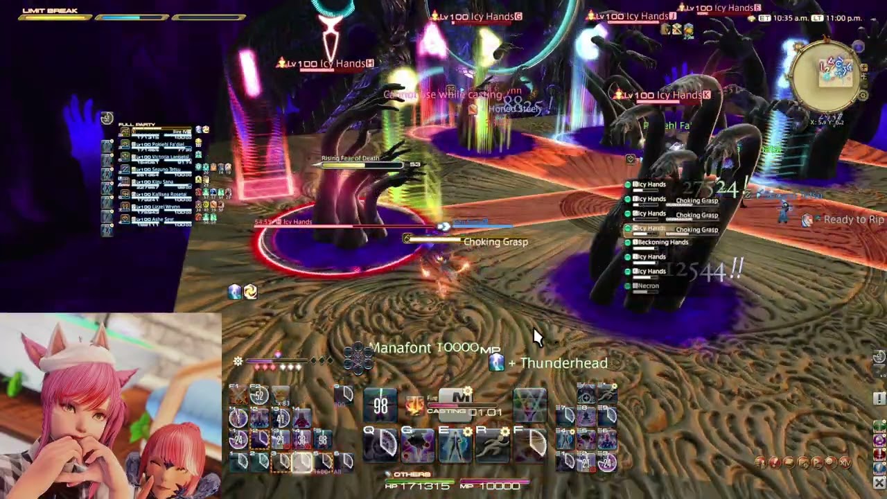 FFXIV DT EX5 BLM POV