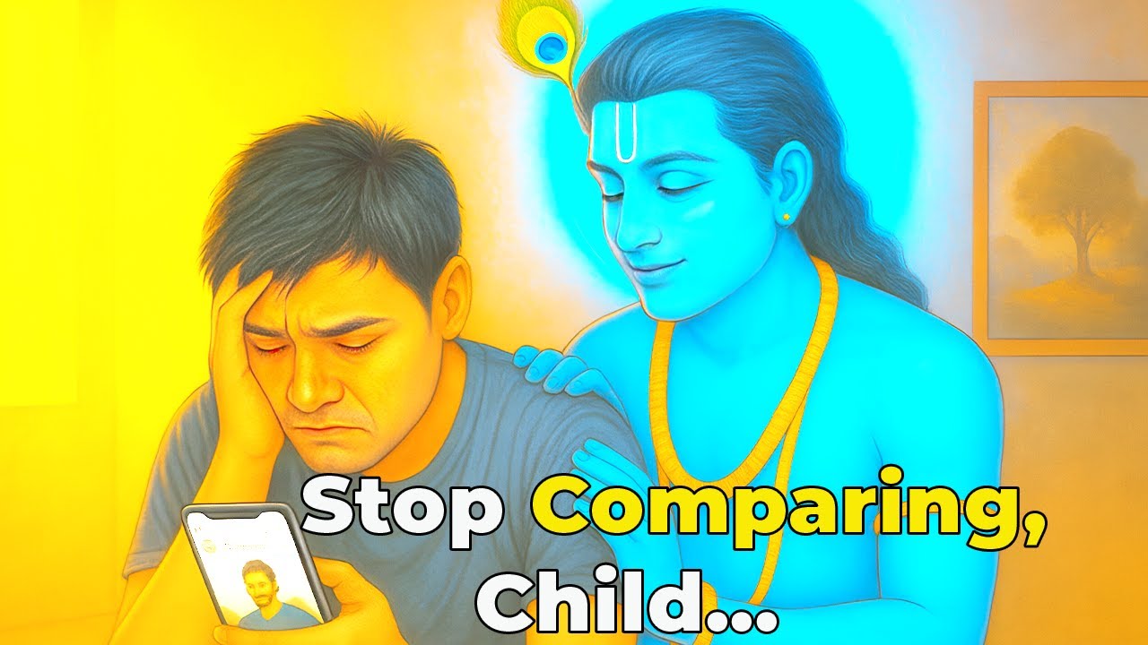 Krishna Says: Stop Comparing Yourself | Bhagavad Gita’s Lesson on Self-Worth