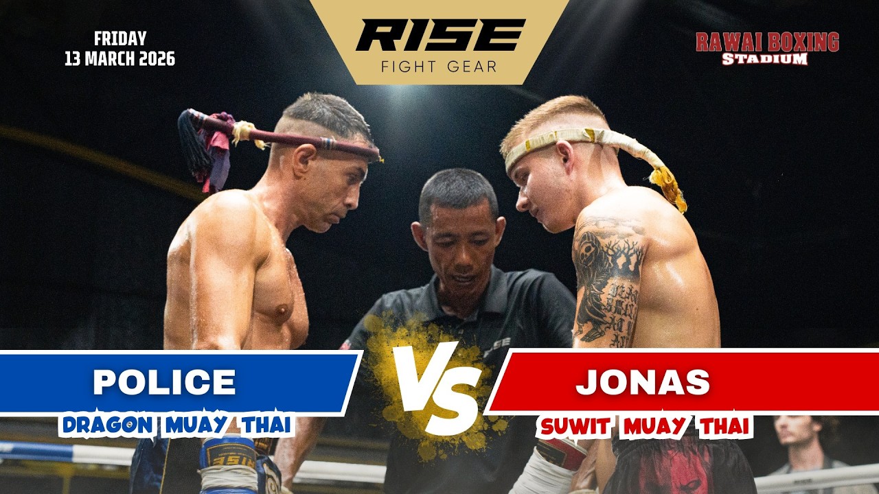 🇩🇪 Germany vs 🇧🇬 Bulgaria | JONAS (Suwit Gyms) vs POLICE (Dragon Muay Thai)
