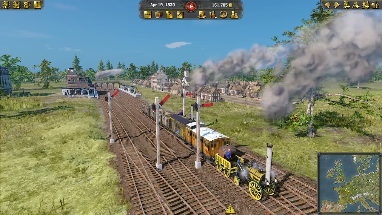 Railway Empire 2 - Custom game - Europe Apr 1830