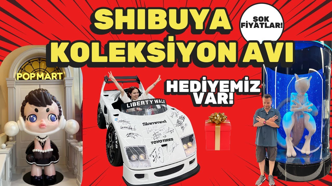 LBWK & Pop Mart Çılgınlığı 🤯 Shibuya’da Efsane Koleksiyon Avı + Hediyemiz var! | Epik Japonya #13