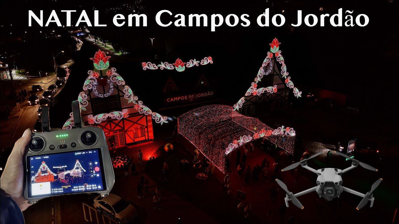 NATAL em Campos do Jordão | DJI Mini 5 PRO