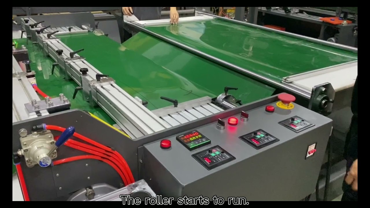 2 Meter Belt Slitter With Winder And Rewinder ( Compelte Operation)