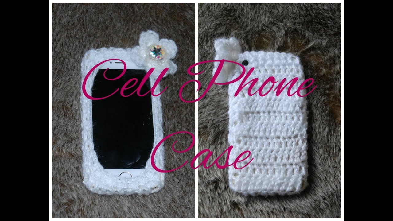 DIY iPHONE CASE Learn How to Crochet Easy Cell Phone Tablet Case Cover Holder iPhone