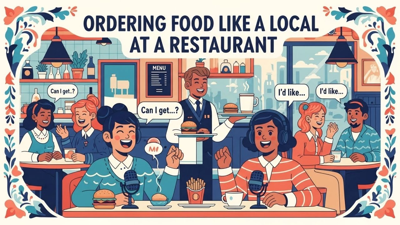 Everyday English: Ordering Food CONFIDENTLY at Restaurants | Easy English Podcast