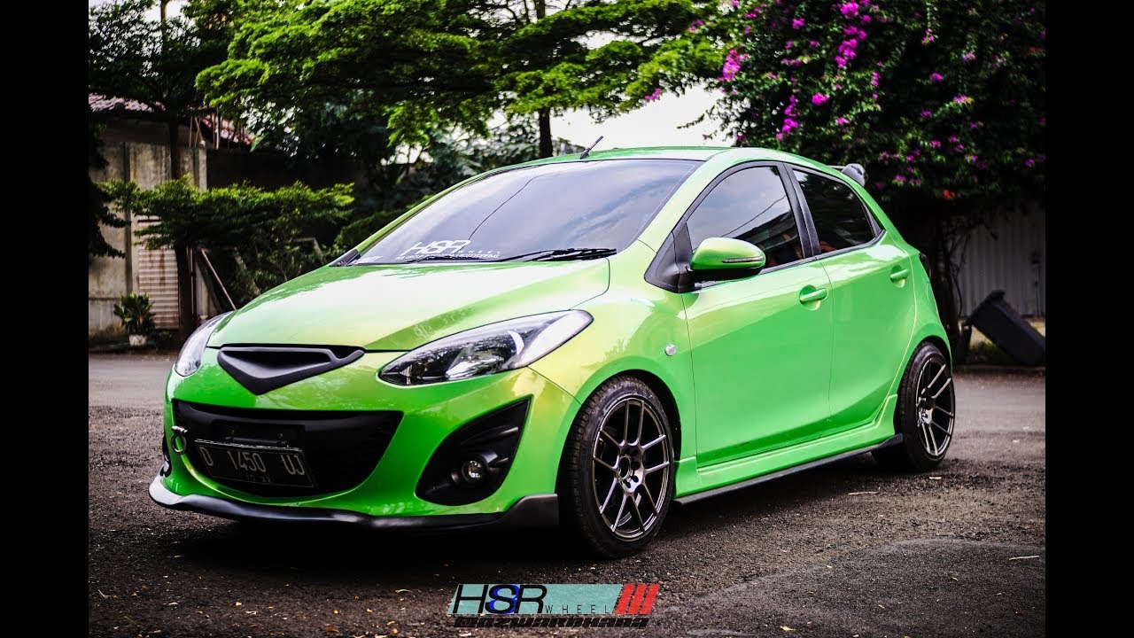 HSR wheel owner spotlight bandung: Modifikasi Mazda 2 Menggunakan HSR Wheel