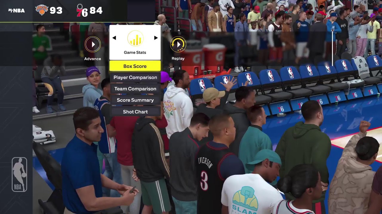 Digital sports universe: NBA 2k26 season New York Knicksat Philadelphia 76ers 1/24/26
