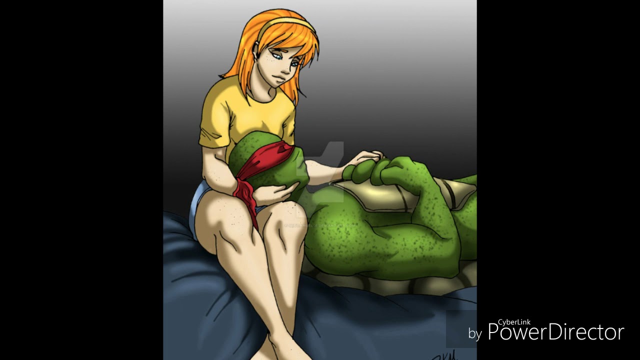 I'v Turned Into A Monster ~ Raphael and April love