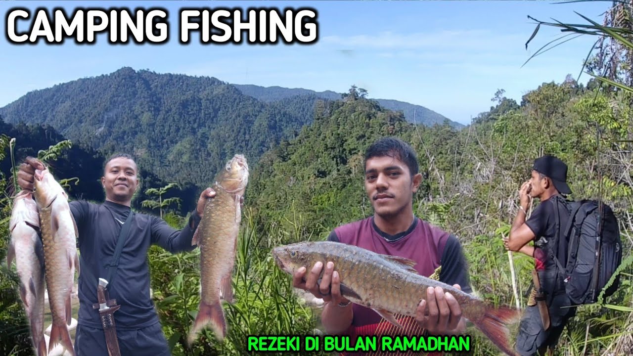 CAMP FISHING 24 JAM BERTUALANG MEMANCING IKAN DI HUTAN BELANTARA