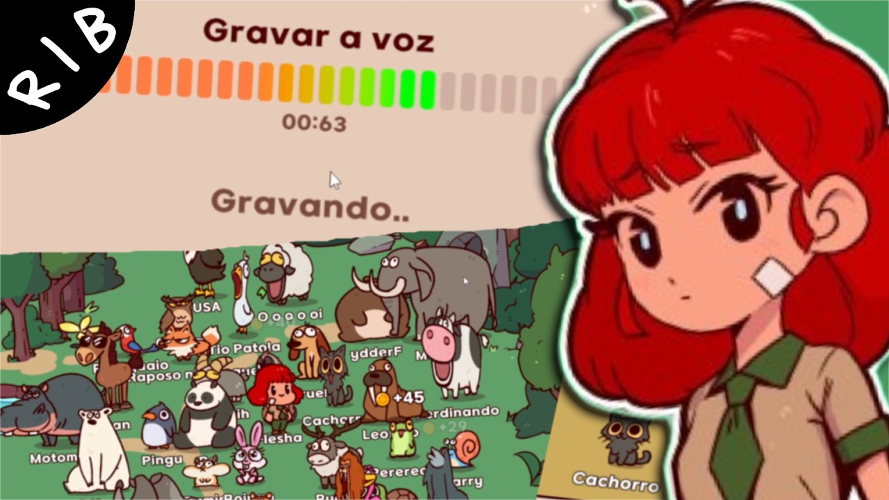 O jogo onde NÓS FAZEMOS os EFEITOS SONOROS - MyVoiceZoo