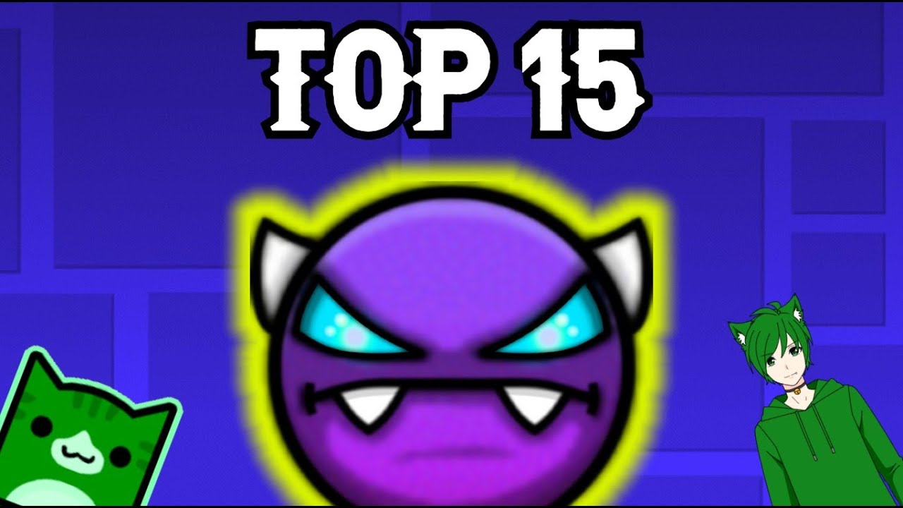 Top 15 Easy/Fun Easy Demons [Geometry Dash]