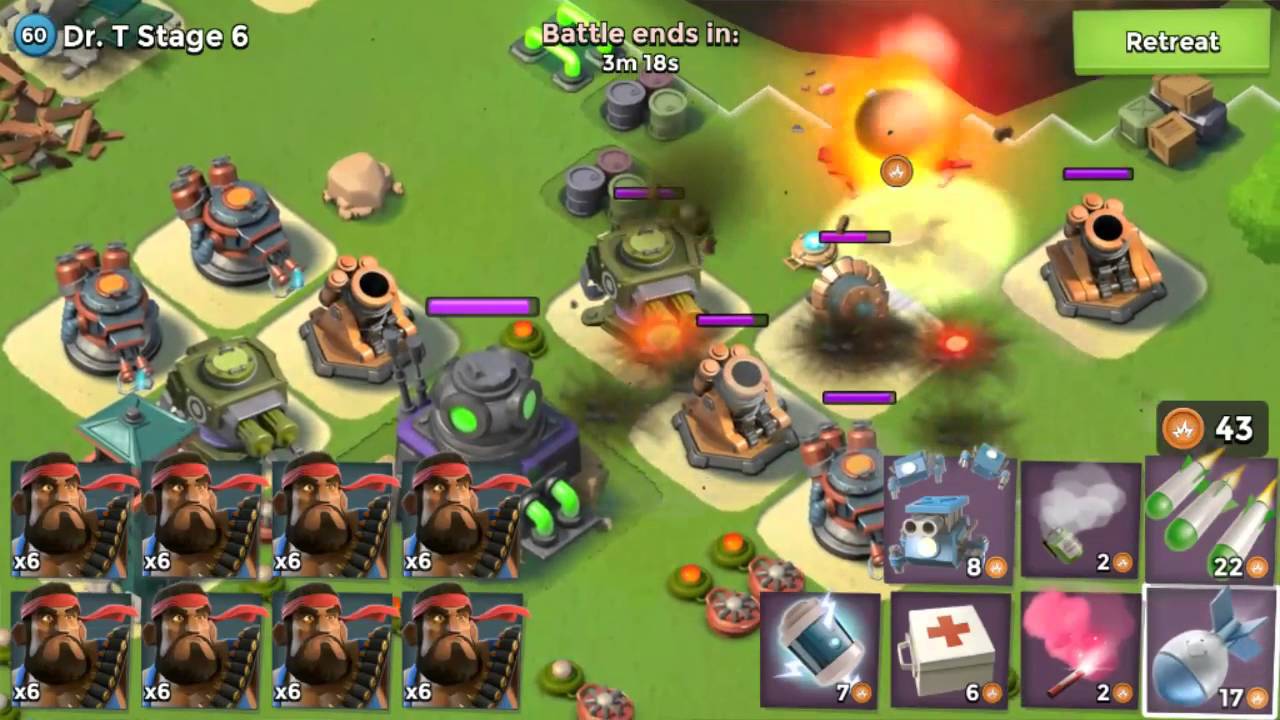 Boom Beach - DrT 28/5 - Smokey Heavies