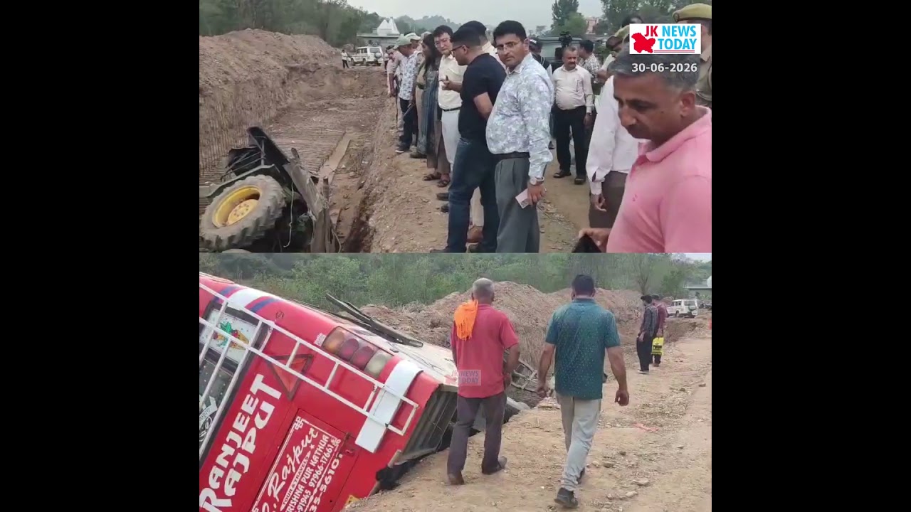 Big acc!dent in Udhampur, several injured | JK News Today