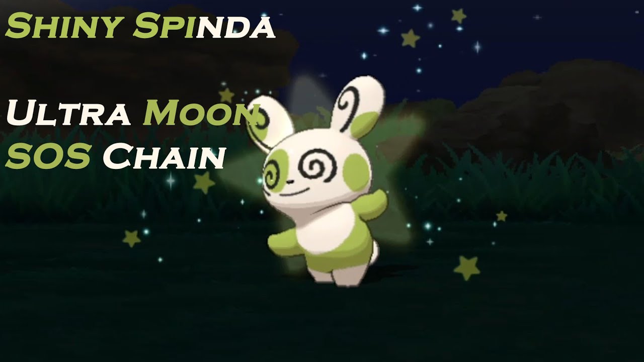 [Live] Shiny Spinda in Pokemon Ultra Moon SOS Chain