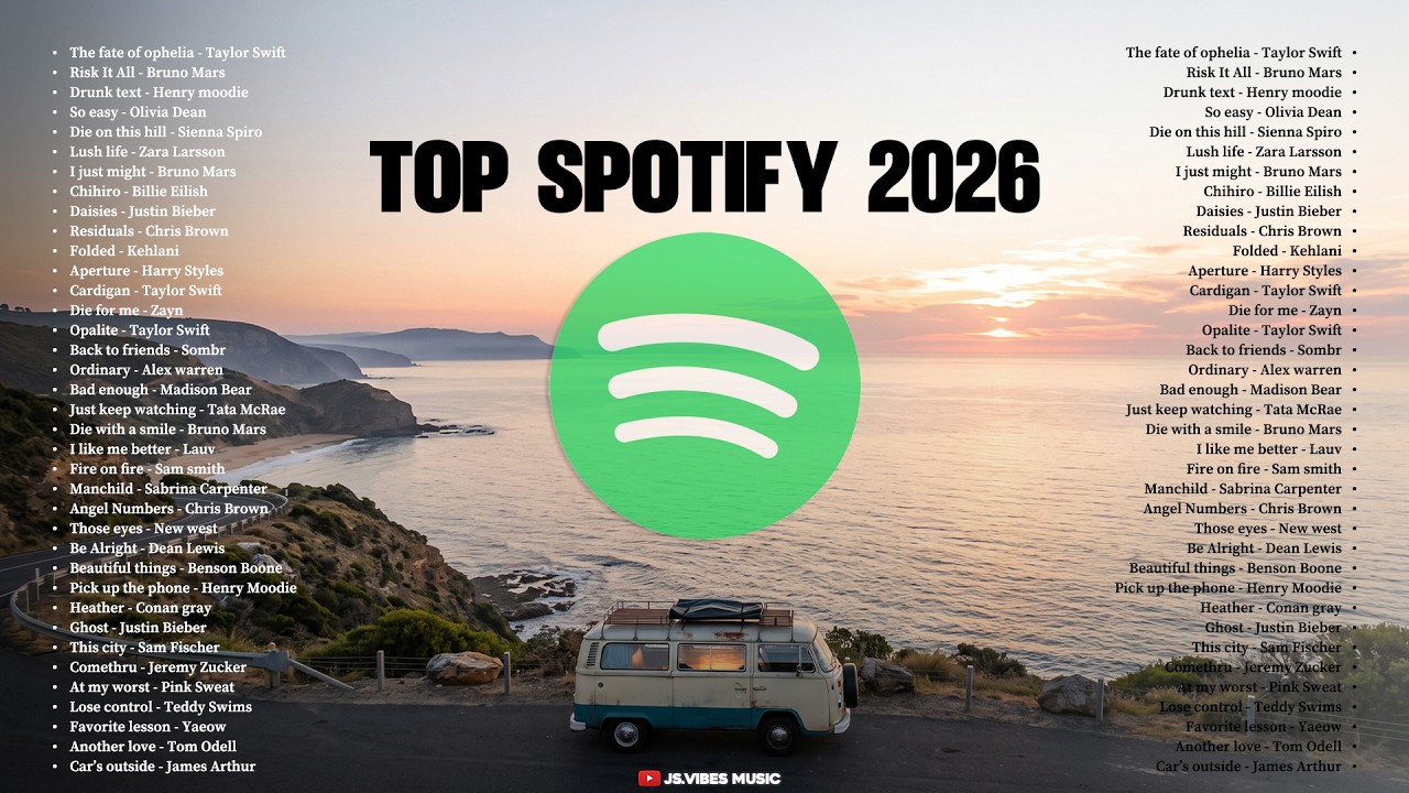 🎧Top Hits Music Spotify 2026🌿|| New Popular English Songs --Latest Healing Music Spotify 2026