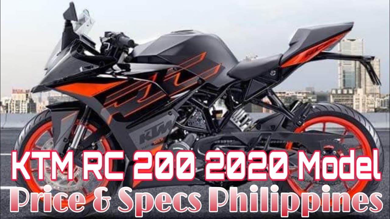 Ktm rc 200 price in the Philippines