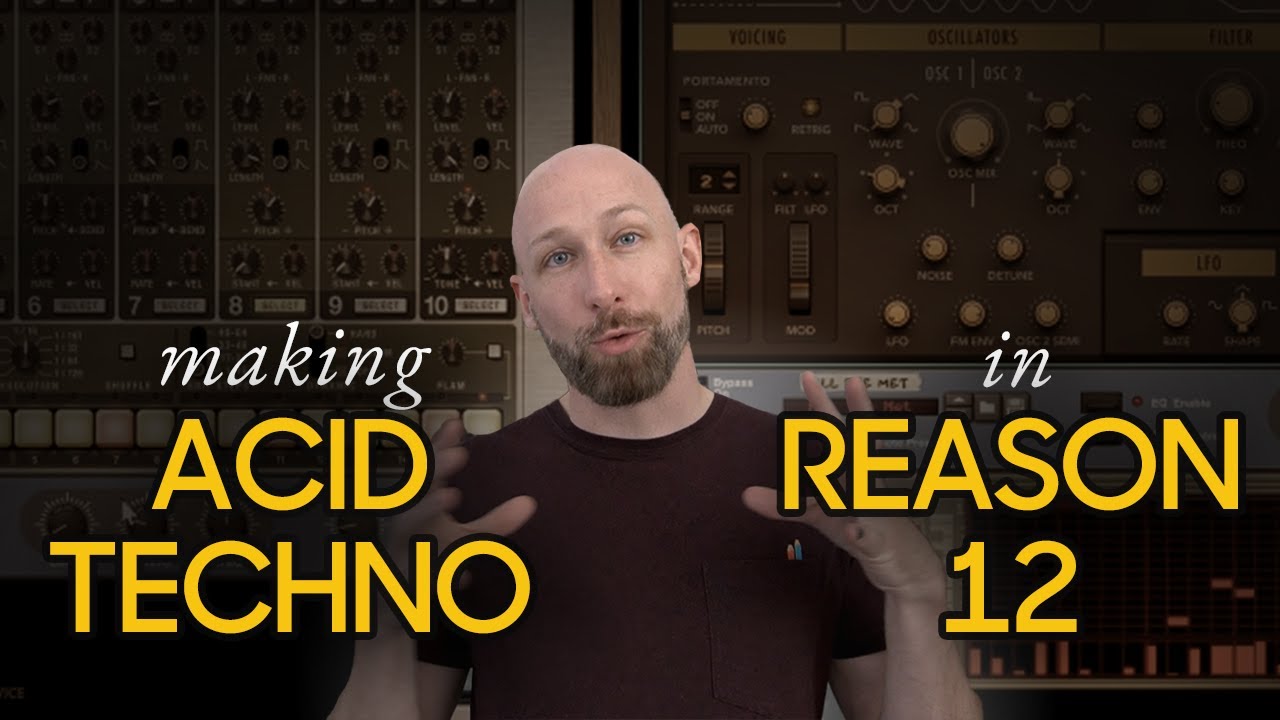 Эйсид-техно в Reason 12 (сафари в CRUNCH)