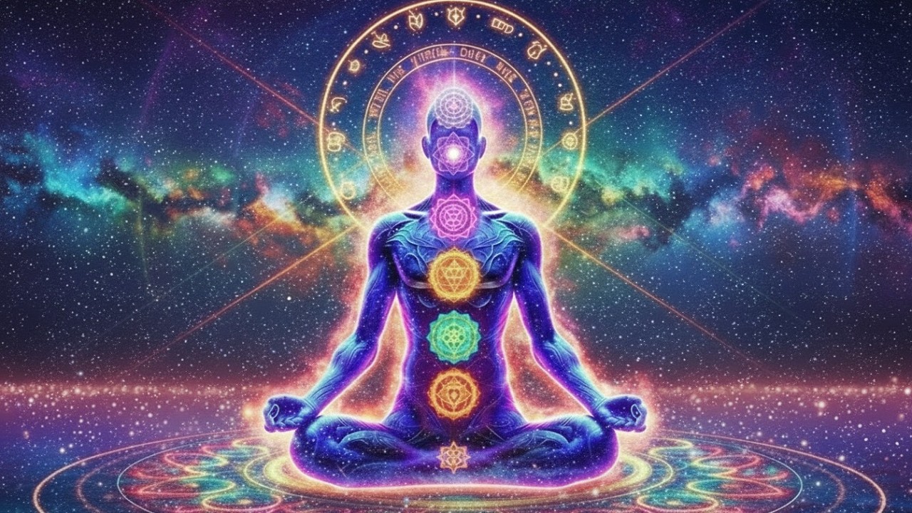 Frequency 999Hz Opens All 7 Chakras, Whole Body Energy Cleansing, Aura Cleansing, Chakra Healing