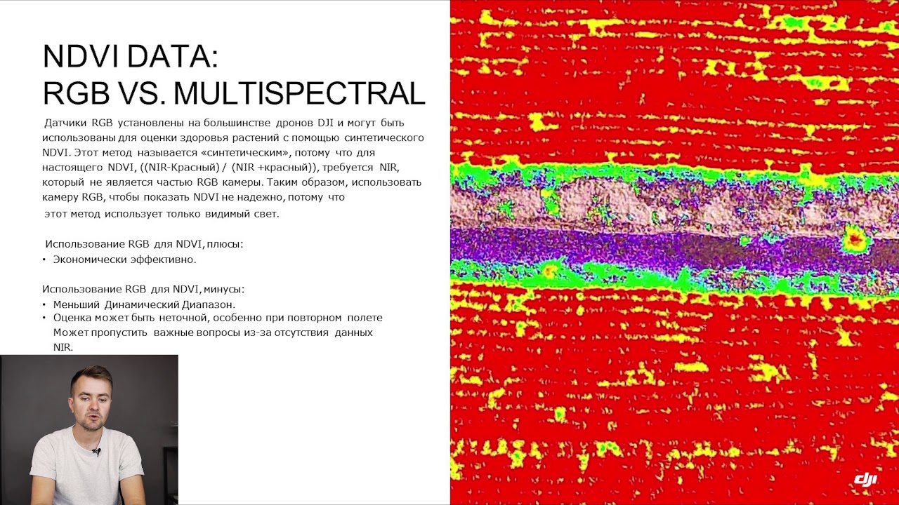 Вебинар: Презентация DJI Phantom 4 Multispectral для мультиспектральной съемки