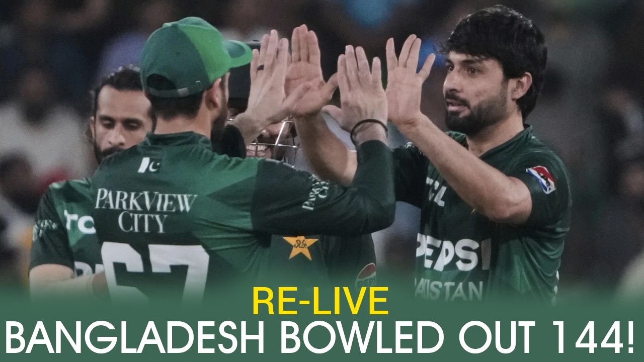 🔴 - 𝐑𝐄𝐋𝐈𝐕𝐄 | Pakistan vs Bangladesh | 3rd T20I, 2025 | PCB  | M3L1J