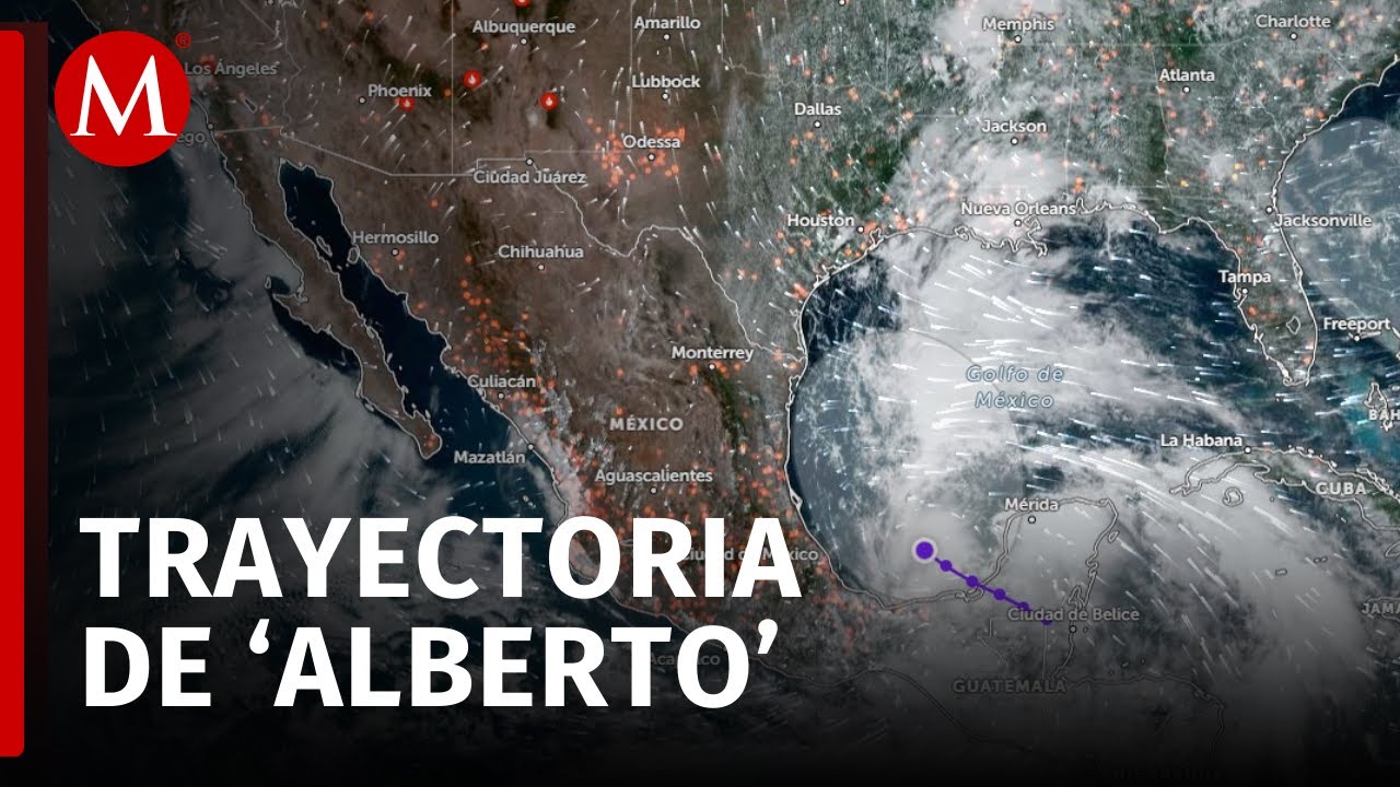 Se forma la tormenta tropical 'Alberto' en el Golfo de México, ¿Qué estados se verán afectados?
