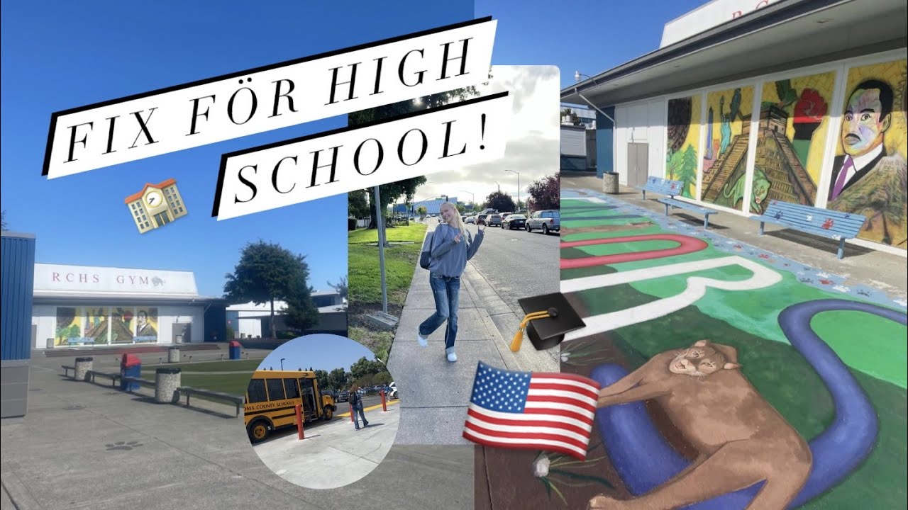 BÖRJAR HIGH SCHOOL I USA!!!
