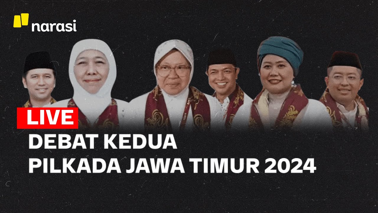 [LIVE] Debat Kedua Pilkada Jawa Timur 2024 | Live Connect