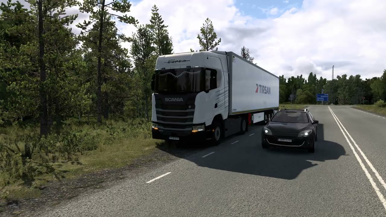 Biraz Hırçın Sürüş - Euro Truck Simulator 2