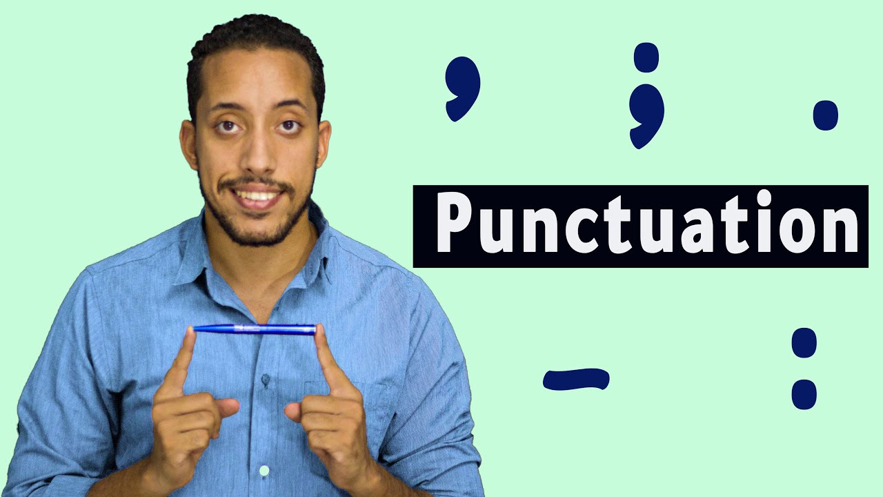 punctuation marks | شرح علامات الترقيم