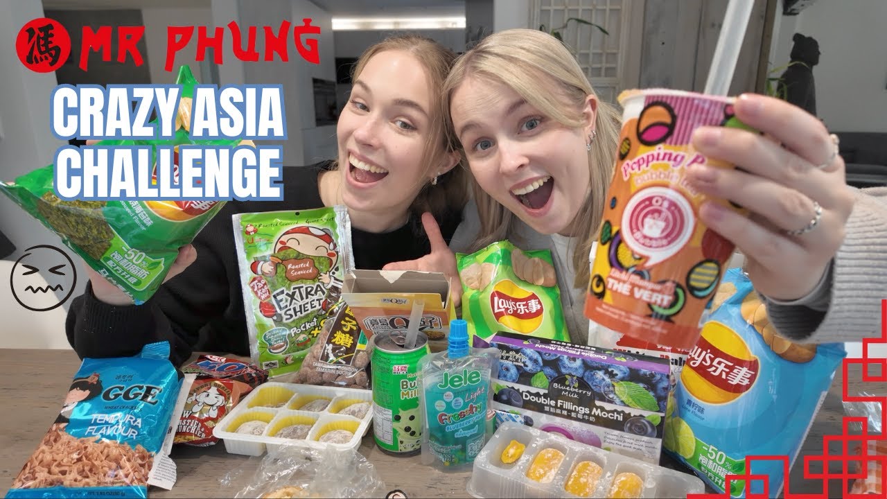 WIR testen asiatische SNACKS! 🥴🥮🧋