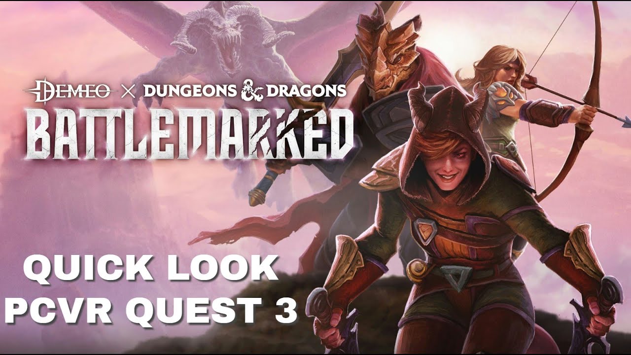 Demeo x Dungeons & Dragons: Battlemarked - Quick look - Awesome VR strategy game - PCVR Quest 3