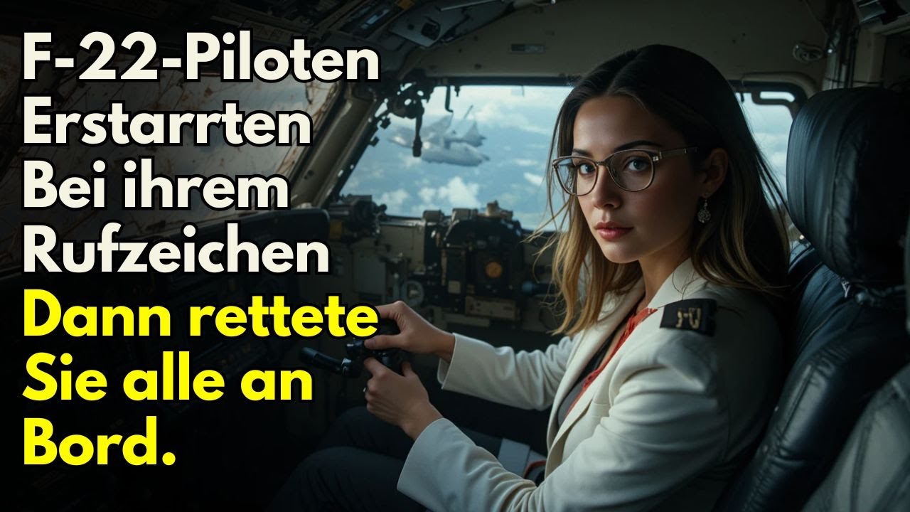 F-22-Piloten erstarrten bei ihrem Rufzeichen – dann rettete sie alle an Bord.