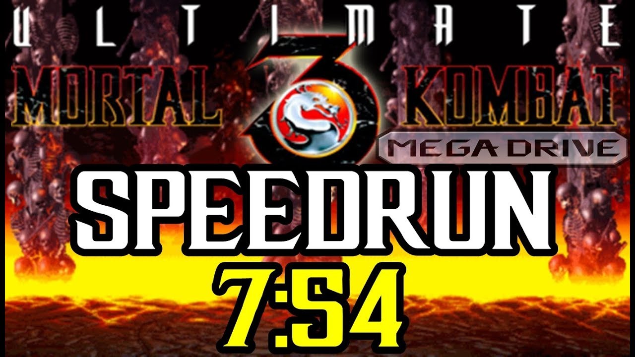 Ultimate Mortal Kombat 3 (Genesis) Speedrun 7:54