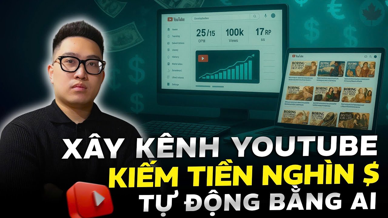 Hướng Dẫn Làm YouTube Ngoại Không Lộ Mặt – Tự Động Hóa Bằng GPT + N8N !