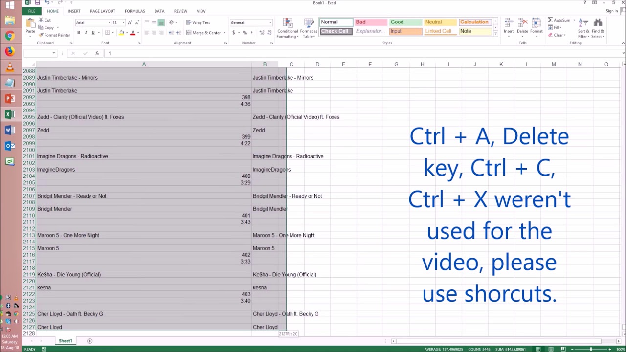 How to Export Video Titles of any youtube playlist as CSV or TXT file