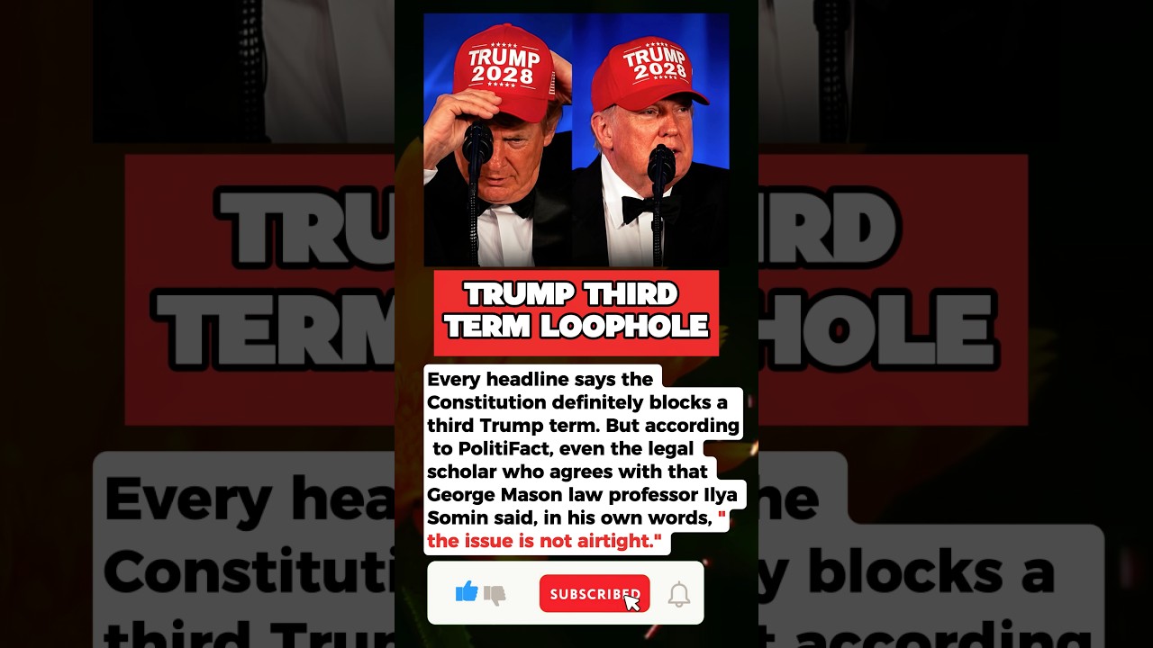 Why Trump's 2028 Joke Might Be a Distraction #breakingnews