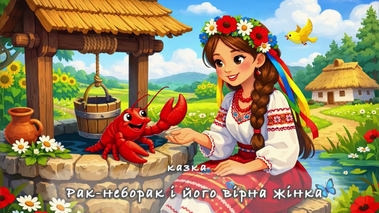Рак-неборак і його вірна жінка | КАЗКА УКРАЇНСЬКОЮ | АУДІОКАЗКА | КАЗКИ ДЛЯ ДІТЕЙ | КАЗКА НА НІЧ UA